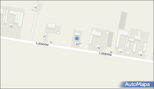 Lubanów, Lubanów, 60, mapa Lubanów