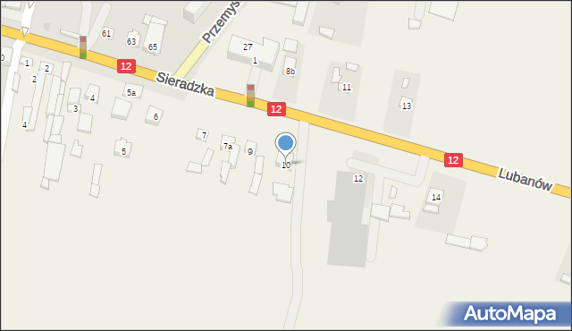 Lubanów, Lubanów, 10, mapa Lubanów