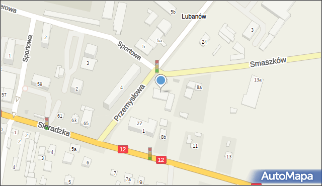 Lubanów, Lubanów, 8, mapa Lubanów