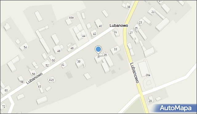 Lubanowo, Lubanowo, 37, mapa Lubanowo