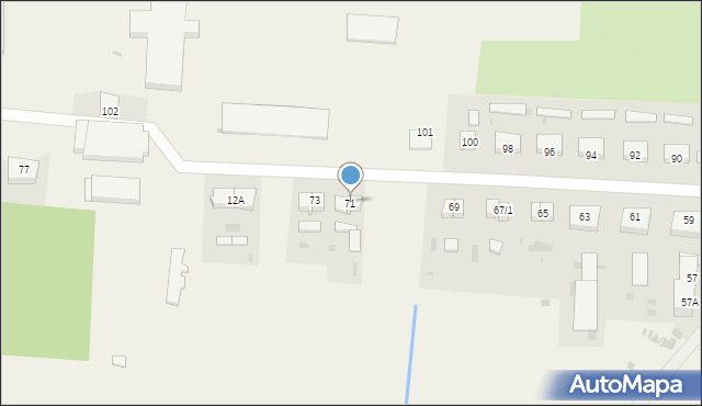 Lubanowo, Lubanowo, 71, mapa Lubanowo