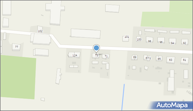 Lubanowo, Lubanowo, 73, mapa Lubanowo