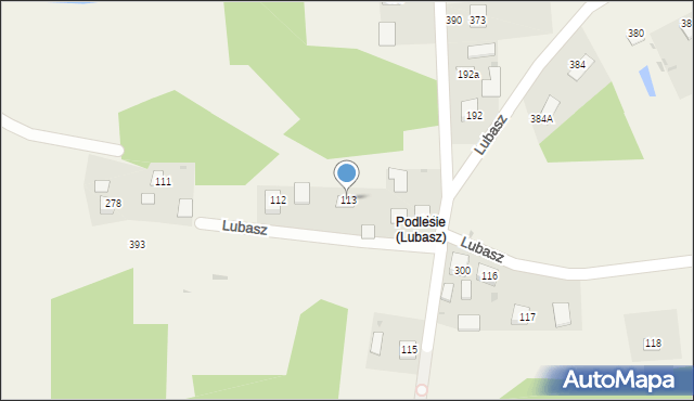 Lubasz, Lubasz, 113, mapa Lubasz