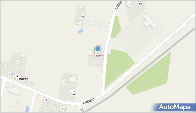 Lubasz, Lubasz, 266, mapa Lubasz