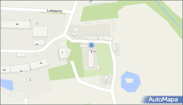 Lubaszcz, Lubaszcz, 5, mapa Lubaszcz