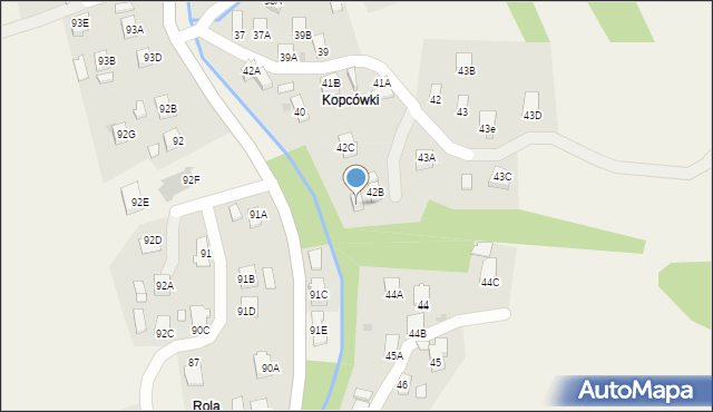 Lubatówka, Lubatówka, 42D, mapa Lubatówka