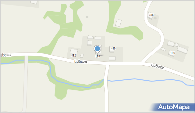 Lubcza, Lubcza, 189, mapa Lubcza