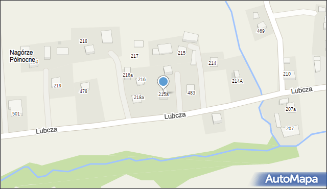 Lubcza, Lubcza, 215a, mapa Lubcza