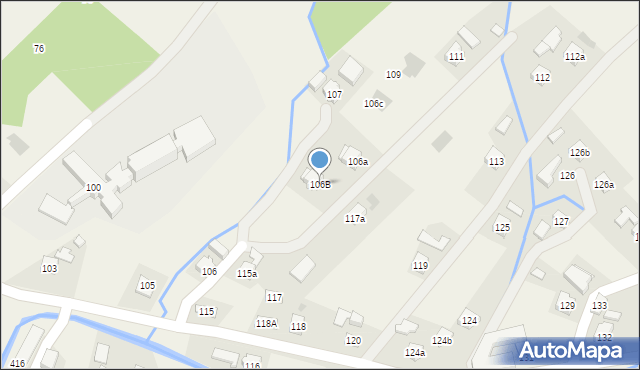 Lubenia, Lubenia, 106B, mapa Lubenia