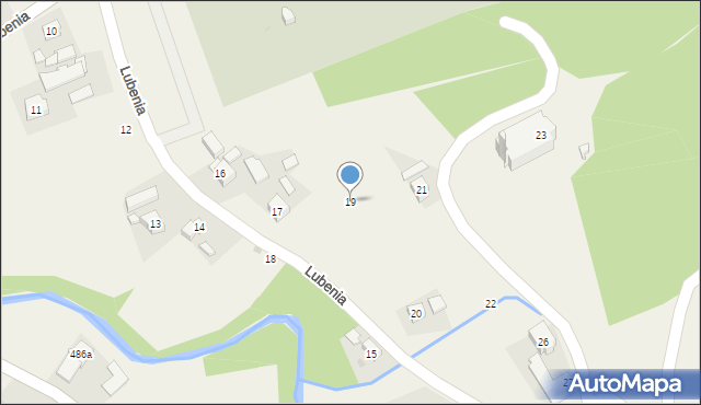 Lubenia, Lubenia, 19, mapa Lubenia