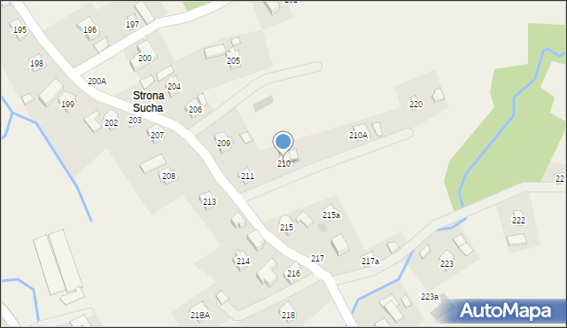Lubenia, Lubenia, 210, mapa Lubenia