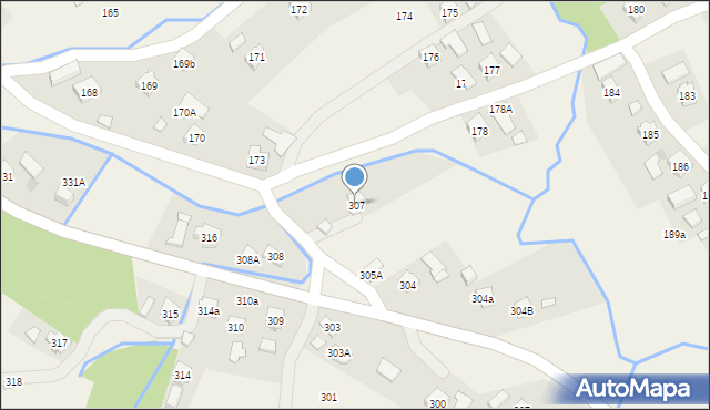 Lubenia, Lubenia, 307, mapa Lubenia