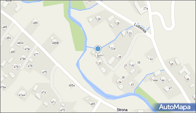 Lubenia, Lubenia, 32, mapa Lubenia