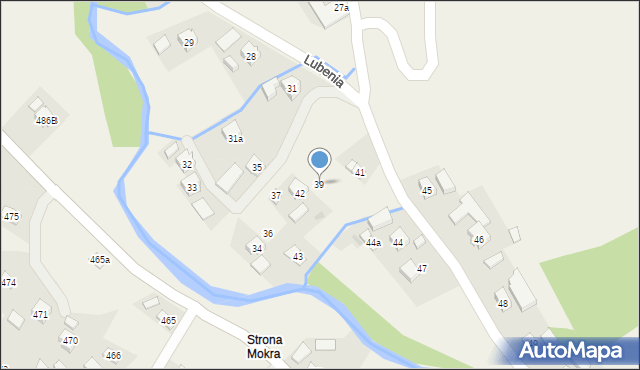 Lubenia, Lubenia, 39, mapa Lubenia