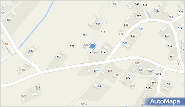 Lubenia, Lubenia, 541a, mapa Lubenia