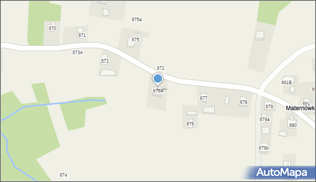 Lubenia, Lubenia, 676A, mapa Lubenia