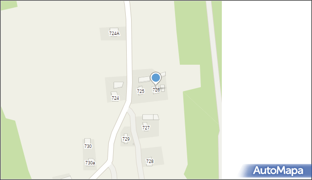 Lubenia, Lubenia, 726, mapa Lubenia