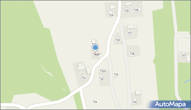 Lubenia, Lubenia, 730a, mapa Lubenia