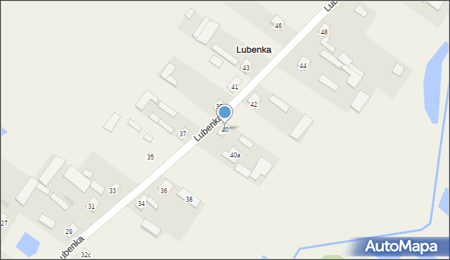 Lubenka, Lubenka, 40, mapa Lubenka