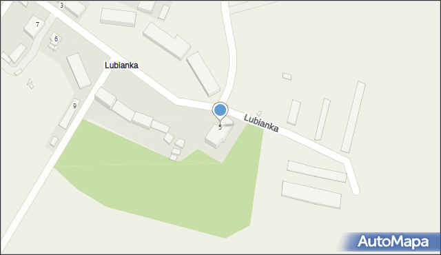 Lubianka, Lubianka, 5, mapa Lubianka