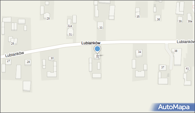 Lubianków, Lubianków, 32, mapa Lubianków