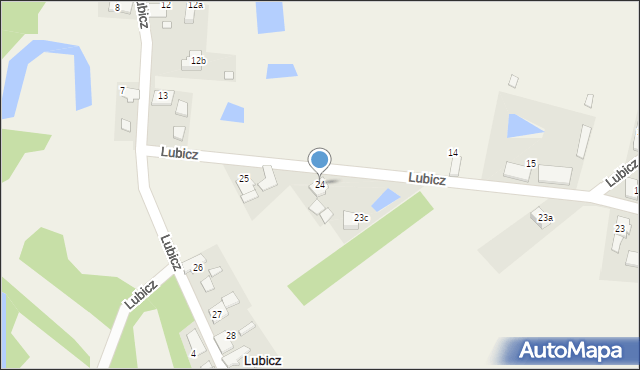 Lubicz, Lubicz, 24, mapa Lubicz