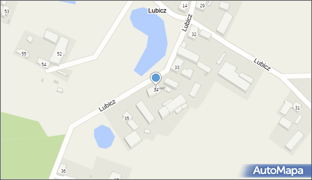 Lubicz, Lubicz, 34, mapa Lubicz