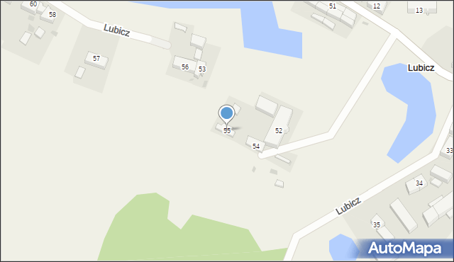Lubicz, Lubicz, 55, mapa Lubicz
