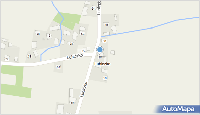 Lubiczko, Lubiczko, 36, mapa Lubiczko