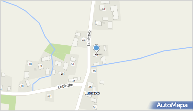 Lubiczko, Lubiczko, 55, mapa Lubiczko