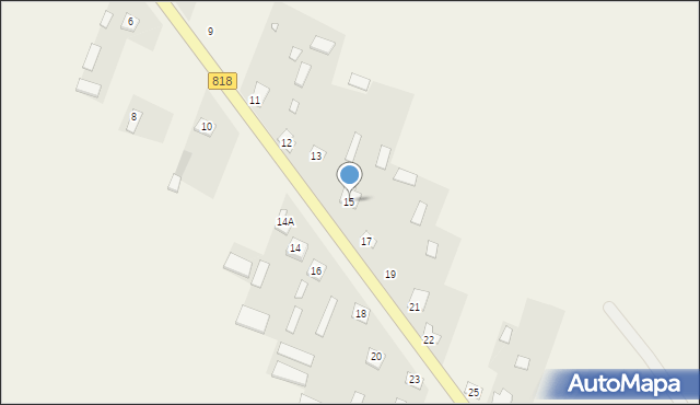 Lubiczyn, Lubiczyn, 15, mapa Lubiczyn