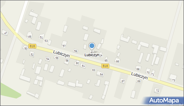 Lubiczyn, Lubiczyn, 62, mapa Lubiczyn