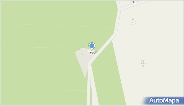 Łubiec, Łubiec, 59A, mapa Łubiec