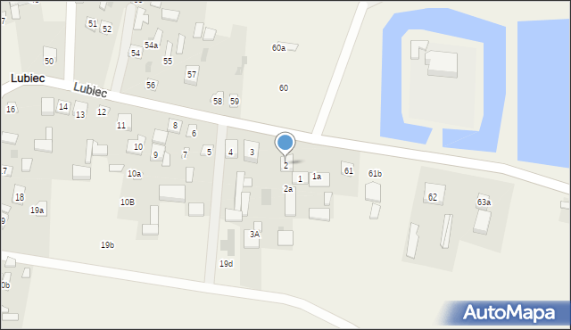 Lubiec, Lubiec, 2, mapa Lubiec