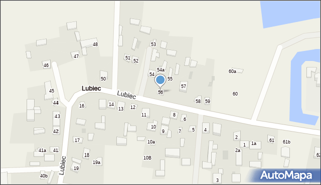 Lubiec, Lubiec, 56, mapa Lubiec