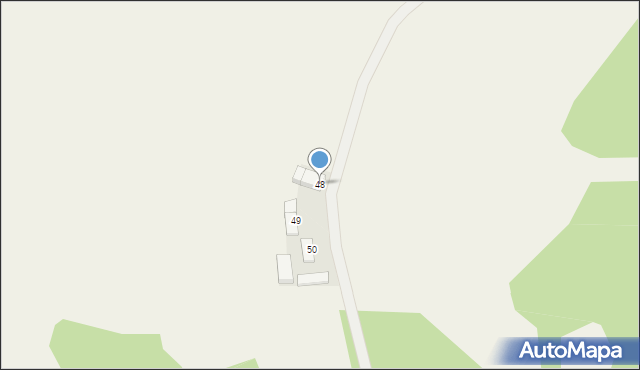 Lubiechów, Lubiechów, 48, mapa Lubiechów