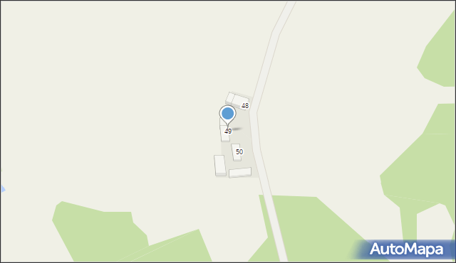 Lubiechów, Lubiechów, 49, mapa Lubiechów