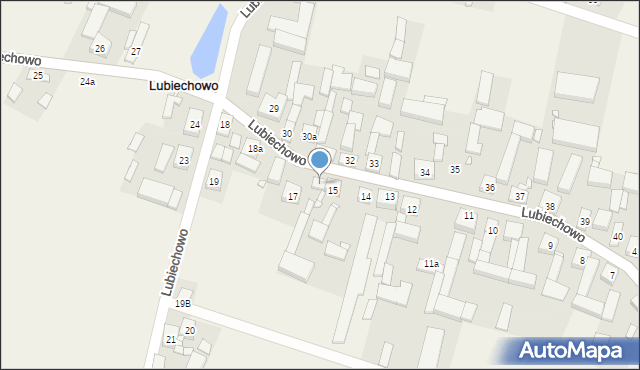 Lubiechowo, Lubiechowo, 16, mapa Lubiechowo