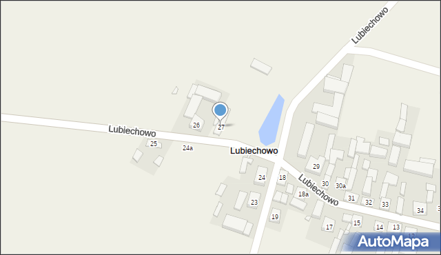 Lubiechowo, Lubiechowo, 27, mapa Lubiechowo