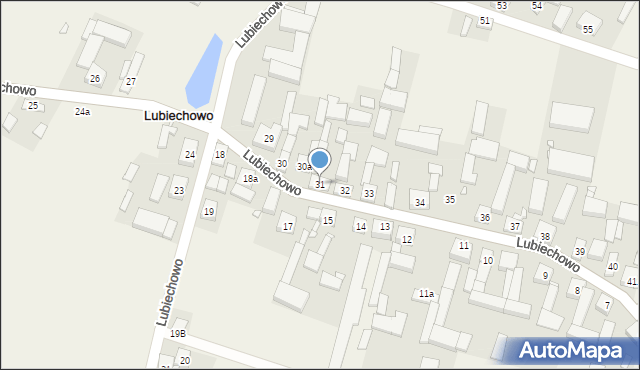 Lubiechowo, Lubiechowo, 31, mapa Lubiechowo