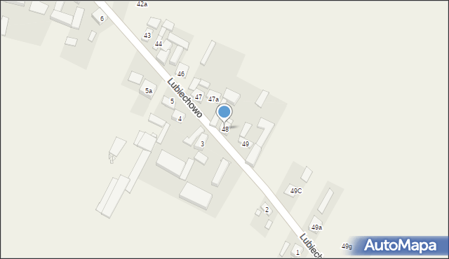 Lubiechowo, Lubiechowo, 48, mapa Lubiechowo