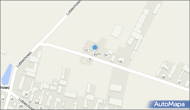 Lubiechowo, Lubiechowo, 53, mapa Lubiechowo