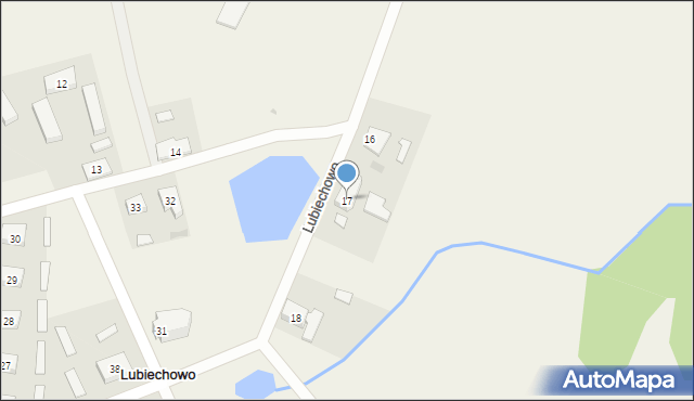 Lubiechowo, Lubiechowo, 17, mapa Lubiechowo
