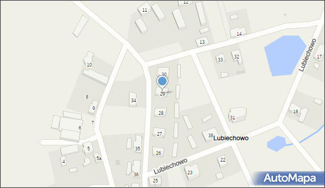 Lubiechowo, Lubiechowo, 29, mapa Lubiechowo