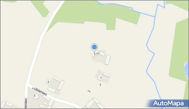 Lubieniec, Lubieniec, 3, mapa Lubieniec