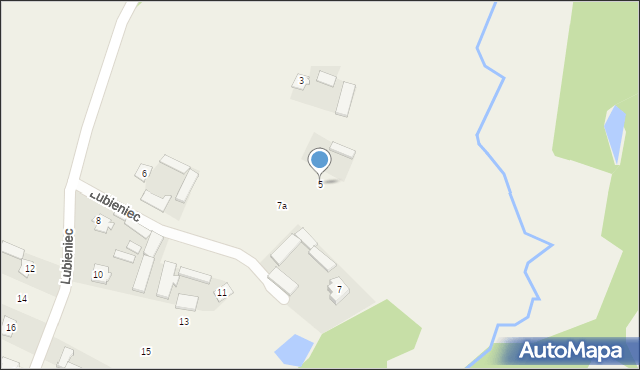 Lubieniec, Lubieniec, 5, mapa Lubieniec