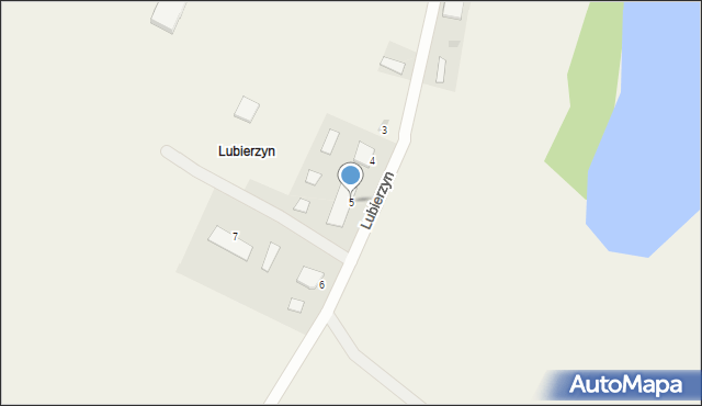 Lubierzyn, Lubierzyn, 5, mapa Lubierzyn