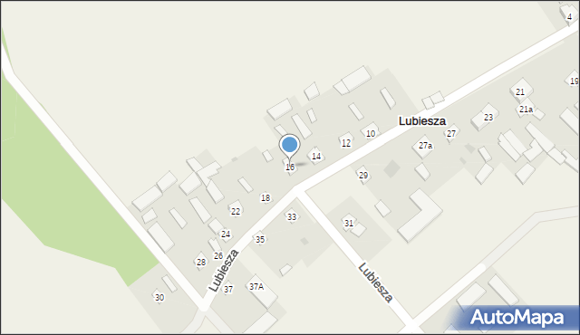 Lubiesza, Lubiesza, 16, mapa Lubiesza