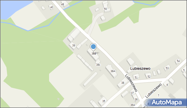 Lubieszewo, Lubieszewo, 38B, mapa Lubieszewo