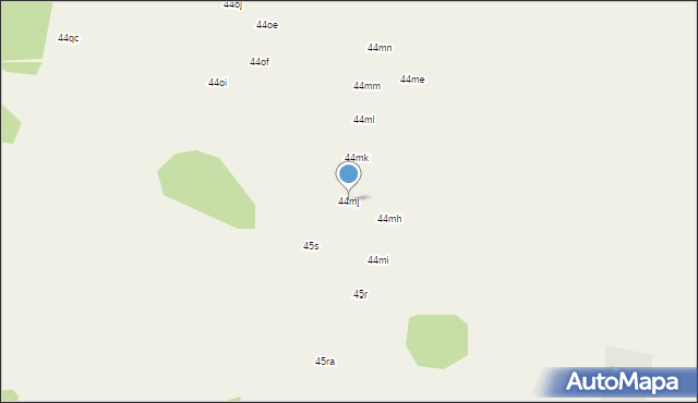 Lubieszewo, Lubieszewo, 44mj, mapa Lubieszewo